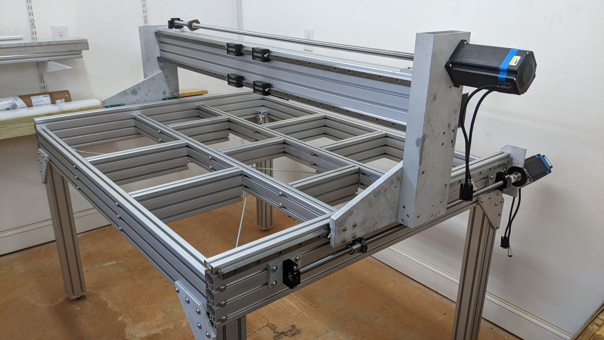 CNC Router Gantry Build – Burks Builds